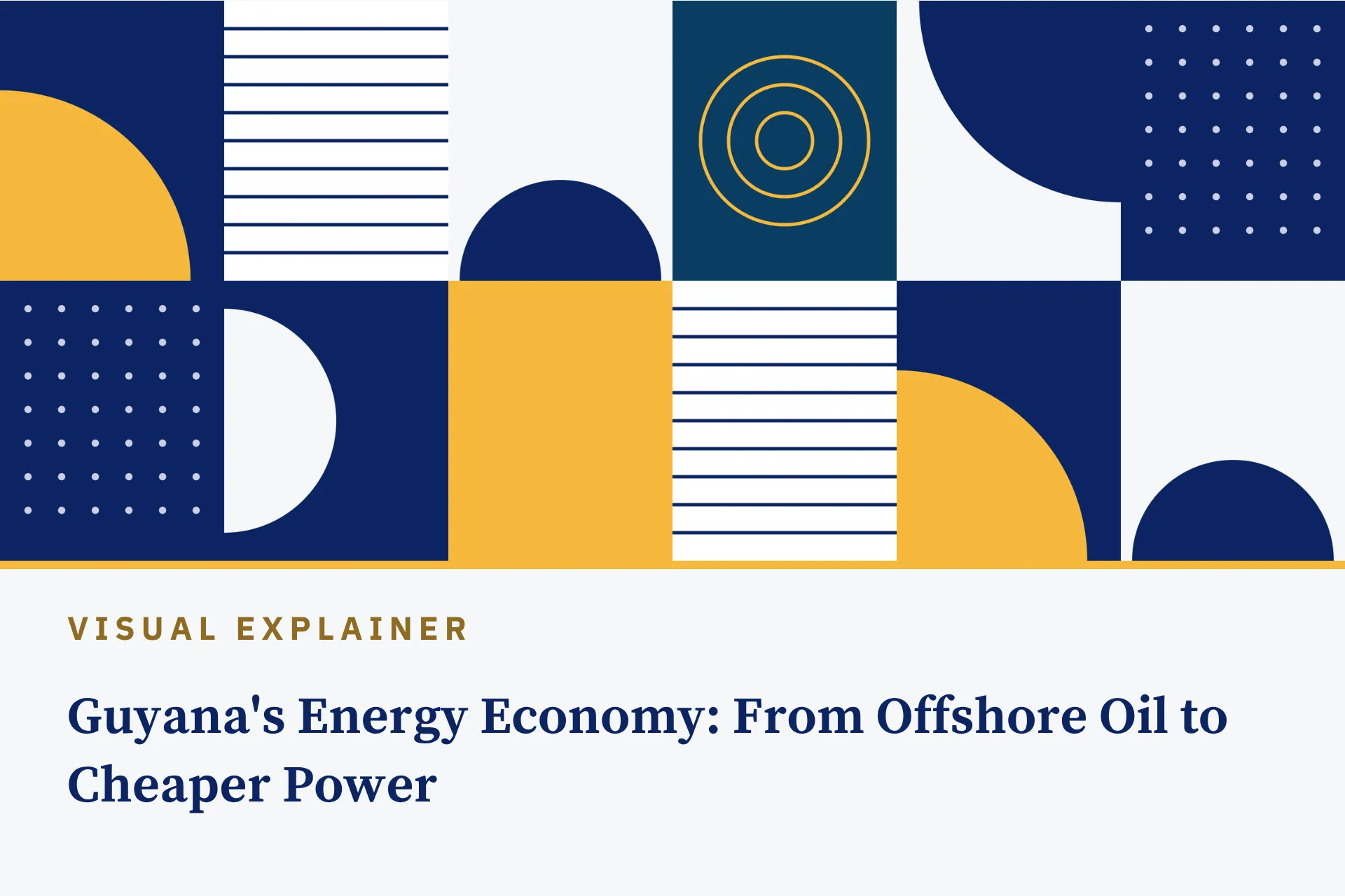 Guyana's Energy Economy: From Offshore Oil to Cheaper Power